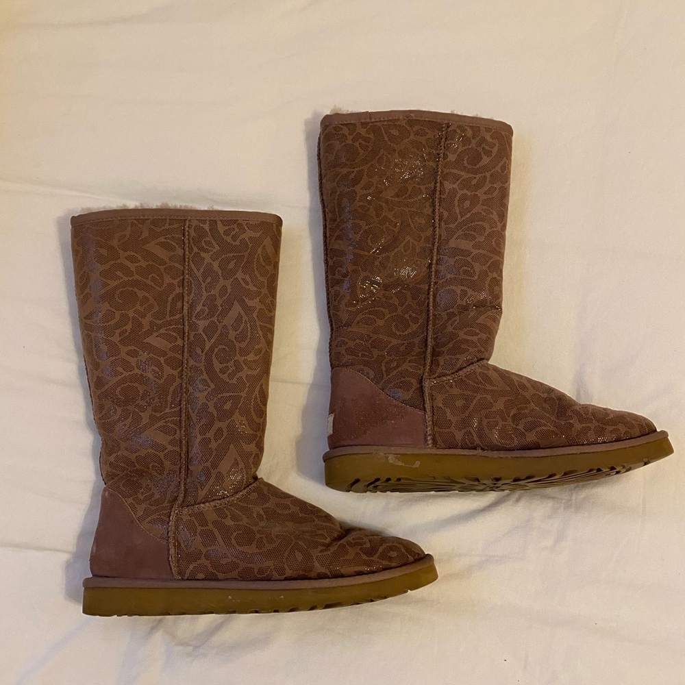 Purple Tall UGG Boots